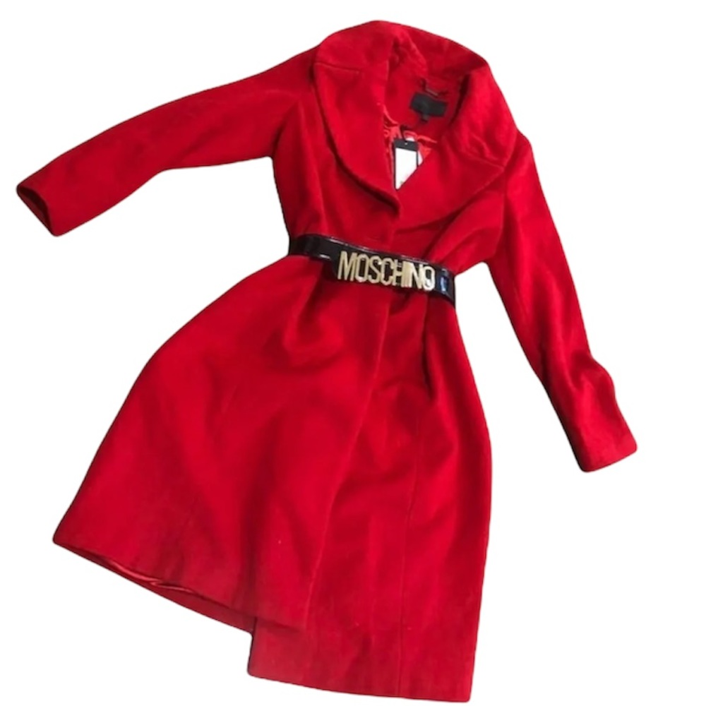 Red Wool Jacket - Picture 3 of 5